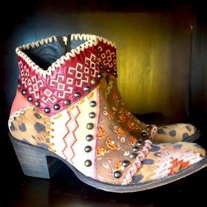 Not for Sale! Double D Ranch Old Gringo Blowout Bootie 10